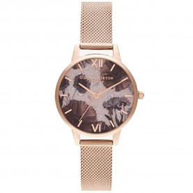 часовник,часовници,olivia,burton,ob16sp21,watch,golden,(pink,pink,pink)
