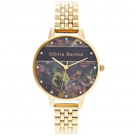 Часовник Olivia burton OB16VS01 woman watch - Golden (Golden / Golden / Blue) часовник,часовници,olivia,burton,ob16vs01,woman,watch,golden,(golden,golden,blue)