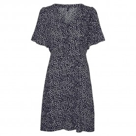 сако,дамски,поли,и,рокли,vero,moda,alba,short,sleeve,short,dress,navy,blazer,aop,joey,dot,(multicolor)