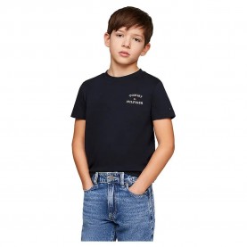тениска,детски,тениски,tommy,hilfiger,logo,short,sleeve,t,shirt,desert,sky,(blue)