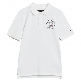 детски,блузи,с,яка,tommy,hilfiger,monotype,short,sleeve,polo,white