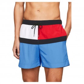бански,гащета,мъжки,бански,костюми,tommy,hilfiger,um0um03259,swimming,shorts,red,(blue,spell)