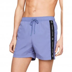 бански,гащета,мъжки,бански,костюми,tommy,jeans,medium,side,tape,swimming,shorts,purple,(charmed)