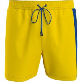 бански,гащета,мъжки,бански,костюми,tommy,jeans,medium,side,tape,swimming,shorts,vivid,yellow,(yellow)