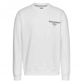 блуза,мъжки,пуловери,tommy,jeans,reg,entry,graphic,crew,sweatshirt,white