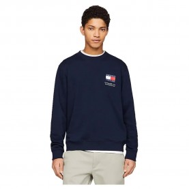 блуза,мъжки,пуловери,tommy,jeans,reg,essential,flag,ext,sweatshirt,blue