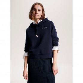 суичър,дамски,блузи,tommy,hilfiger,1985,mini,corp,logo,hoodie,blue