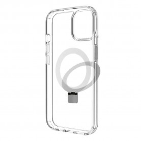 Muvit for change Recycletek MagSafe With Support iPhone 15 phone case - Clear (Clear) други,аксесоари,muvit,for,change,recycletek,magsafe,with,support,iphone,15,phone,case,clear,(clear)