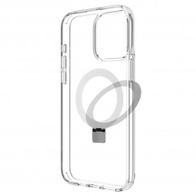 Muvit for change Recycletek MagSafe With Support iPhone 15 Pro Max phone case - Clear (Clear) други,аксесоари,muvit,for,change,recycletek,magsafe,with,support,iphone,15,pro,max,phone,case,clear,(clear)
