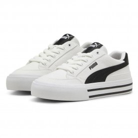 маратонки,детски,маратонки,puma,court,classic,vulc,fs,trainers,white,black,(beige)