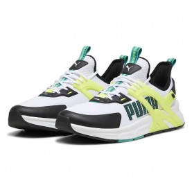 маратонки,мъжки,маратонки,puma,pacer,+,trainers,white,electric,lime,black,(multicolor)
