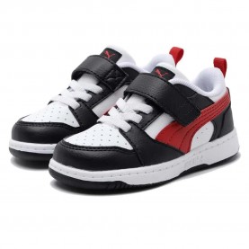 маратонки,детски,маратонки,puma,rebound,v6,lo,ac+,trainers,white,for,all,time,red,black,(white)