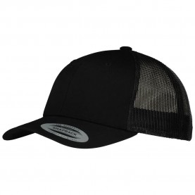 Шапка Flexfit Retro cap - Black (Black) шапка,всички,шапки,flexfit,retro,cap,black,(black)