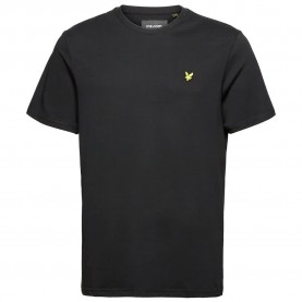 тениска,мъжки,тениски,дамски,тениски,lyle,&,scott,plain,short,sleeve,t,shirt,black,(black)
