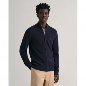 блуза,мъжки,пуловери,gant,8040524,full,zip,sweater,evening,blue,(blue)