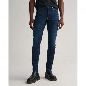 дънки,мъжки,панталони,gant,active,recover,slim,fit,jeans,dark,blue,worn,in,(blue)