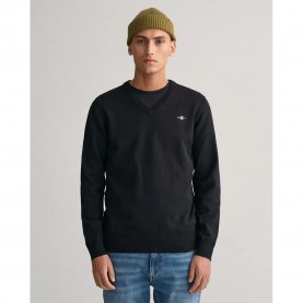 блуза,мъжки,пуловери,gant,classic,sweater,black