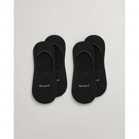 чорапи,мъжки,чорапи,gant,invisible,socks,2,pairs,black,(black)
