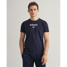 тениска,мъжки,тениски,gant,jersey,short,sleeve,t,shirt,blue