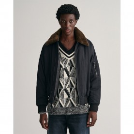 яке,мъжки,якета,gant,oversized,flight,bomber,jacket,black