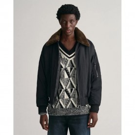 яке,мъжки,якета,gant,oversized,flight,bomber,jacket,black,(black)