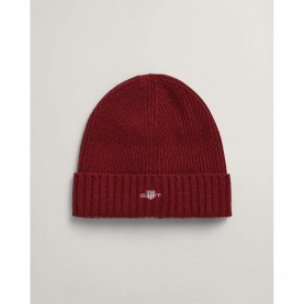 Шапка Gant 9910023 beanie - Red (Plumped Red) шапка,всички,шапки,gant,9910023,beanie,red,(plumped,red)