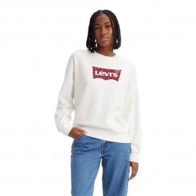 блуза,дамски,блузи,levi´s,®,graphic,standard,sweatshirt,white,(crew,nina,floral,fill,cloud,dancer)