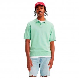 блуза,мъжки,блузи,с,яка,levi's®,sweater,knit,short,sleeve,polo,green