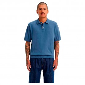 блуза,мъжки,блузи,с,яка,levi´s,®,sweater,knit,short,sleeve,polo,blue,(coastal,fjord)
