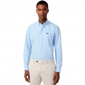 риза,с,дълъг,ръкав,мъжки,ризи,façonnable,clb,bd,oxf,long,sleeve,shirt,blue