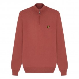 блуза,мъжки,горнища,за,голф,lyle,&,scott,core,merino,mix,half,zip,sweater,rose,brown