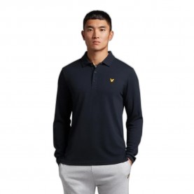 мъжки,горнища,за,голф,lyle,&,scott,tech,long,sleeve,polo,dark,navy