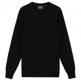 блуза,мъжки,пуловери,lyle,&,scott,tonal,eagle,v,neck,sweater,black,(jet,black)