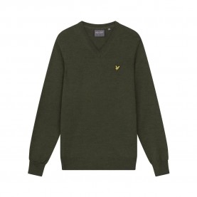 блуза,мъжки,горнища,за,голф,lyle,&,scott,v,neck,sweater,cactus,green