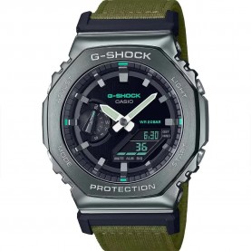 часовник,часовници,casio,g,shock,watch,silver,grey,olive,green,black,(green)