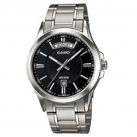 часовник,часовници,casio,mtp1381d1a,watch,silver,(silver,grey,silver,grey,black)