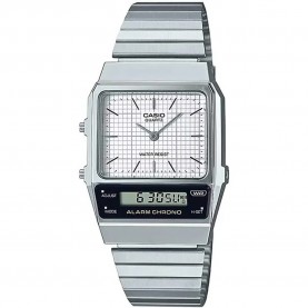 часовник,часовници,casio,retro,vintage,watch,silver,grey,silver,grey,white,(silver)
