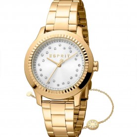 часовник,часовници,esprit,joyce,watch,yellow,gold,yellow,gold,silver,grey,(golden)