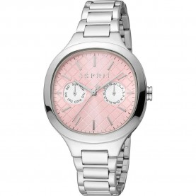 часовник,часовници,esprit,momo,watch,silver,grey,silver,grey,pink,(silver)