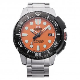 часовник,часовници,orient,watches,orient,sport,mforce,watch,orange
