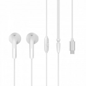 слушалки,слушалки,muvit,for,change,e58,usb,c,earphones,white