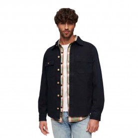 мъжки,якета,superdry,surplus,canvas,overshirt,eclipse,navy,(blue)
