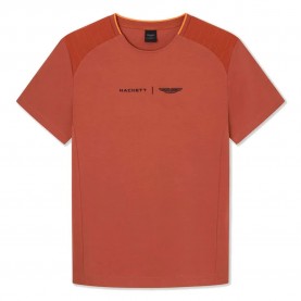 тениска,мъжки,тениски,hackett,hm500781,short,sleeve,t,shirt,orange,(burntorange)