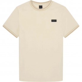 тениска,мъжки,тениски,hackett,hm500782,short,sleeve,t,shirt,bone,(beige)
