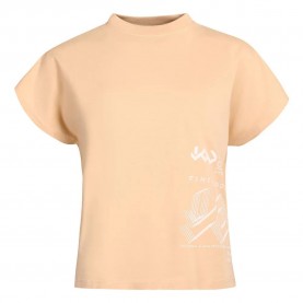 тениска,дамски,тениски,nax,owera,short,sleeve,t,shirt,yellow,(beige)