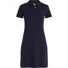 рокля,дамски,поли,и,рокли,tommy,hilfiger,1985,short,sleeve,short,dress,blue