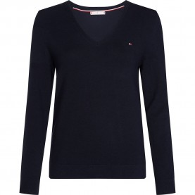 дамски,блузи,с,яка,tommy,hilfiger,stitch,v,n,short,sleeve,polo,blue