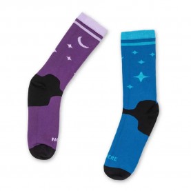 чорапи,мъжки,чорапи,ugly,feet,club,miri,here,now,half,long,socks,multicolor,(purple,blue)