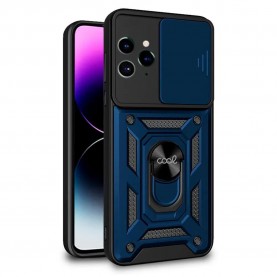 Cool IPhone 14 Pro Max Hard Ring phone case - Blue (Marine) други,аксесоари,cool,iphone,14,pro,max,hard,ring,phone,case,blue,(marine)