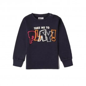 Тениска Ido 47423 long sleeve T-shirt - Blue (Navy) тениска,мъжки,тениски,дамски,тениски,ido,47423,long,sleeve,t,shirt,blue,(navy)